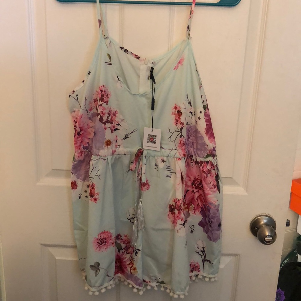 Floral Romper (XL)
